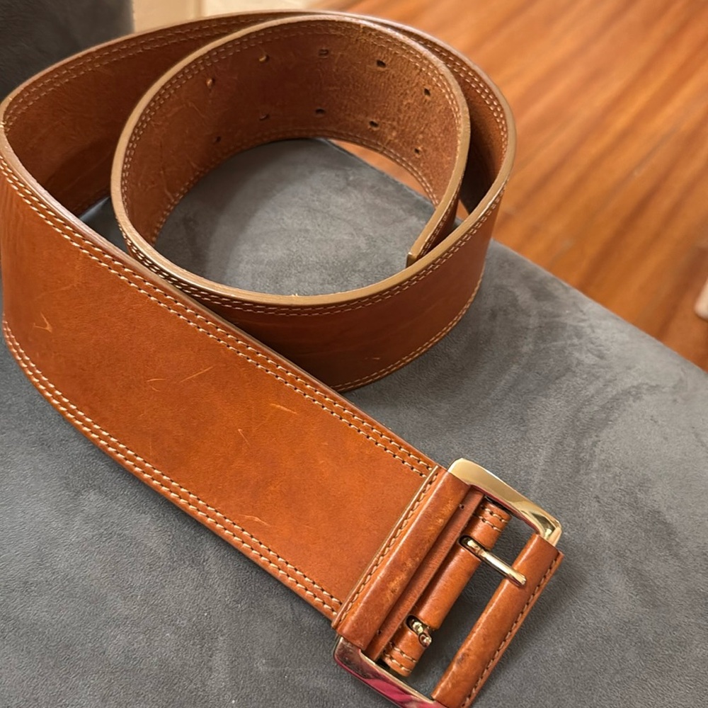 Theory 100 % leather belt